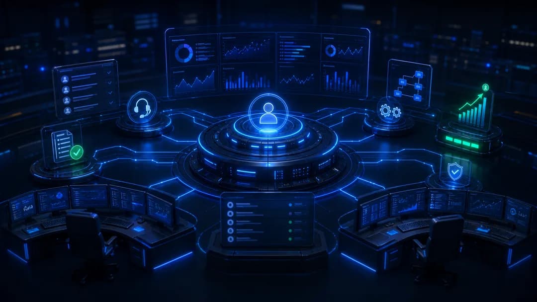 Managed IAM operations command center with identity monitoring, runbooks, support, and optimization signals