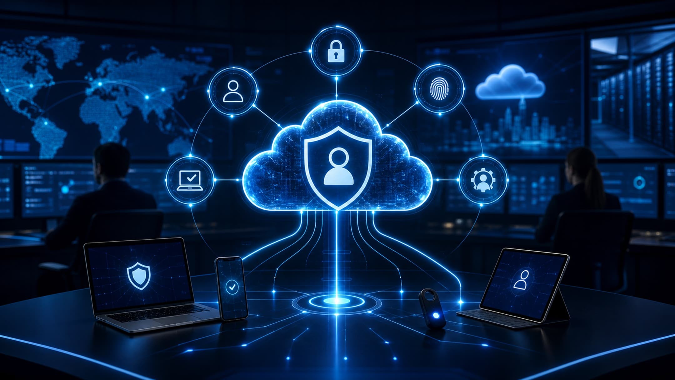 Microsoft Entra cloud identity and conditional access visual